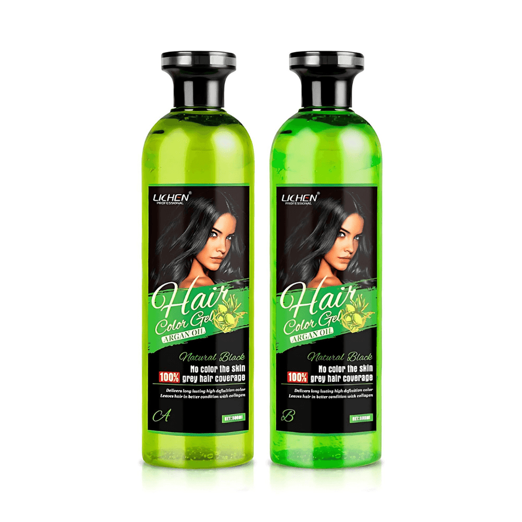 Hair Color Gel-1000ml- Black and Brown Color