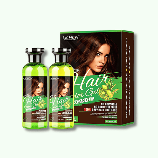 Hair Color Gel-1000ml- Black and Brown Color